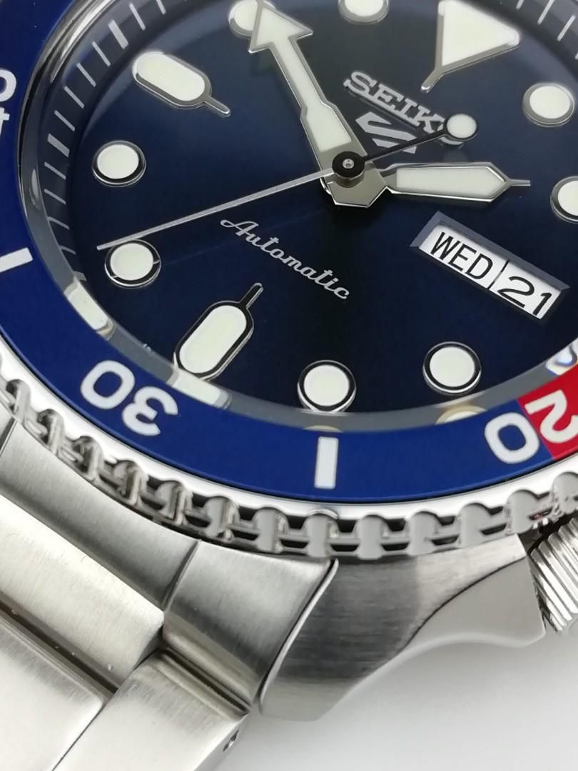 Seiko 5 Sports SRPD53 Azul Automático 42.5mm Inox - Relojoaria