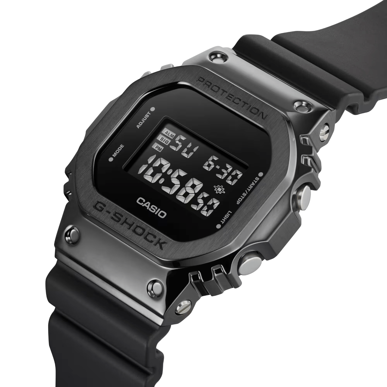 G-Shock GM-5600UB-1DR Metal Bezel Preto LED 200M - Relojoaria