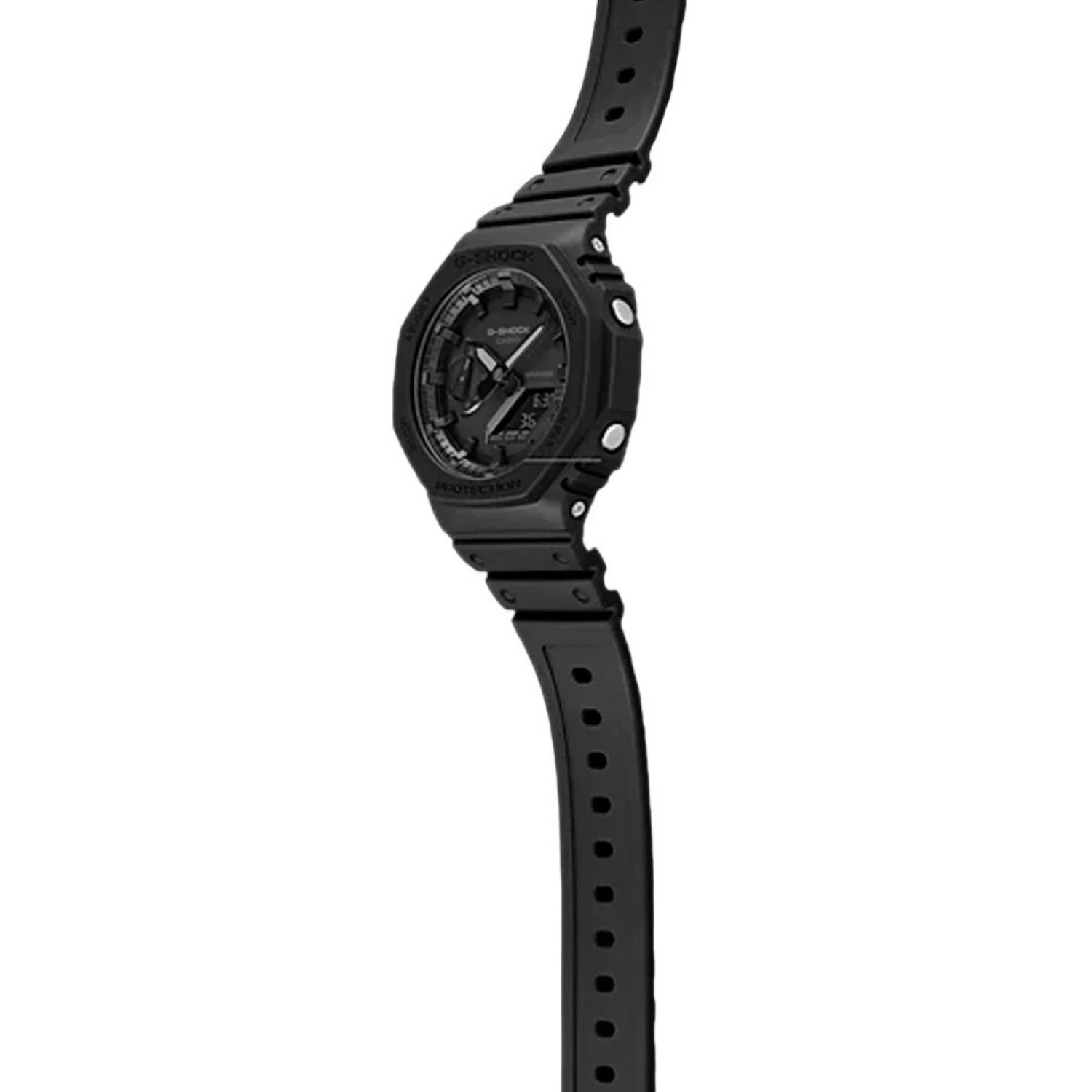 G-Shock GA-2100-1A1DR Carbon Core Guard All Black - Relojoaria