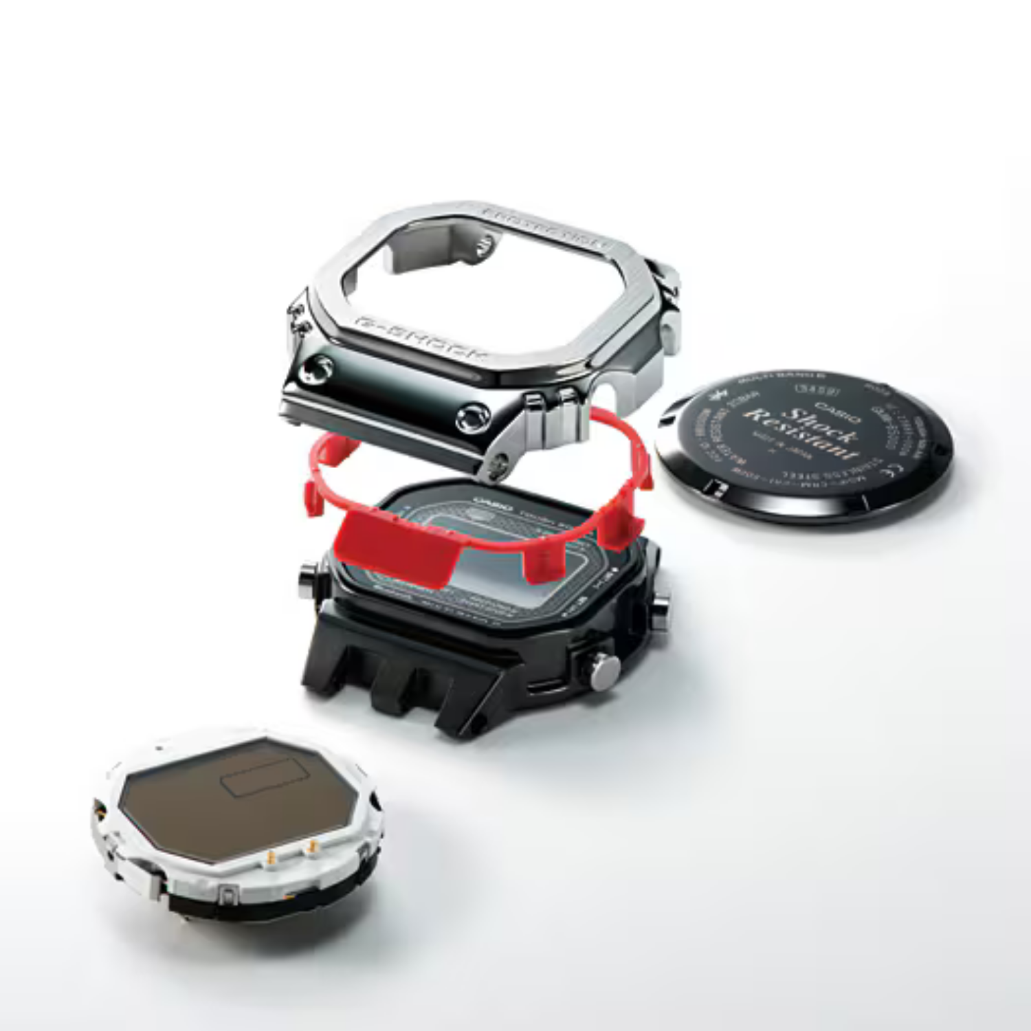 G-Shock Full Metal GMW-B5000D-1DR Solar Bluetooth - Relojoaria