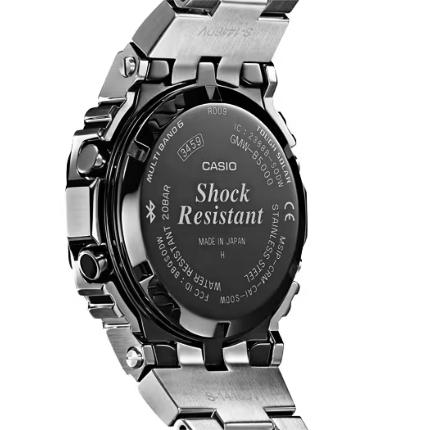 G-Shock Full Metal GMW-B5000D-1DR Solar Bluetooth - Relojoaria
