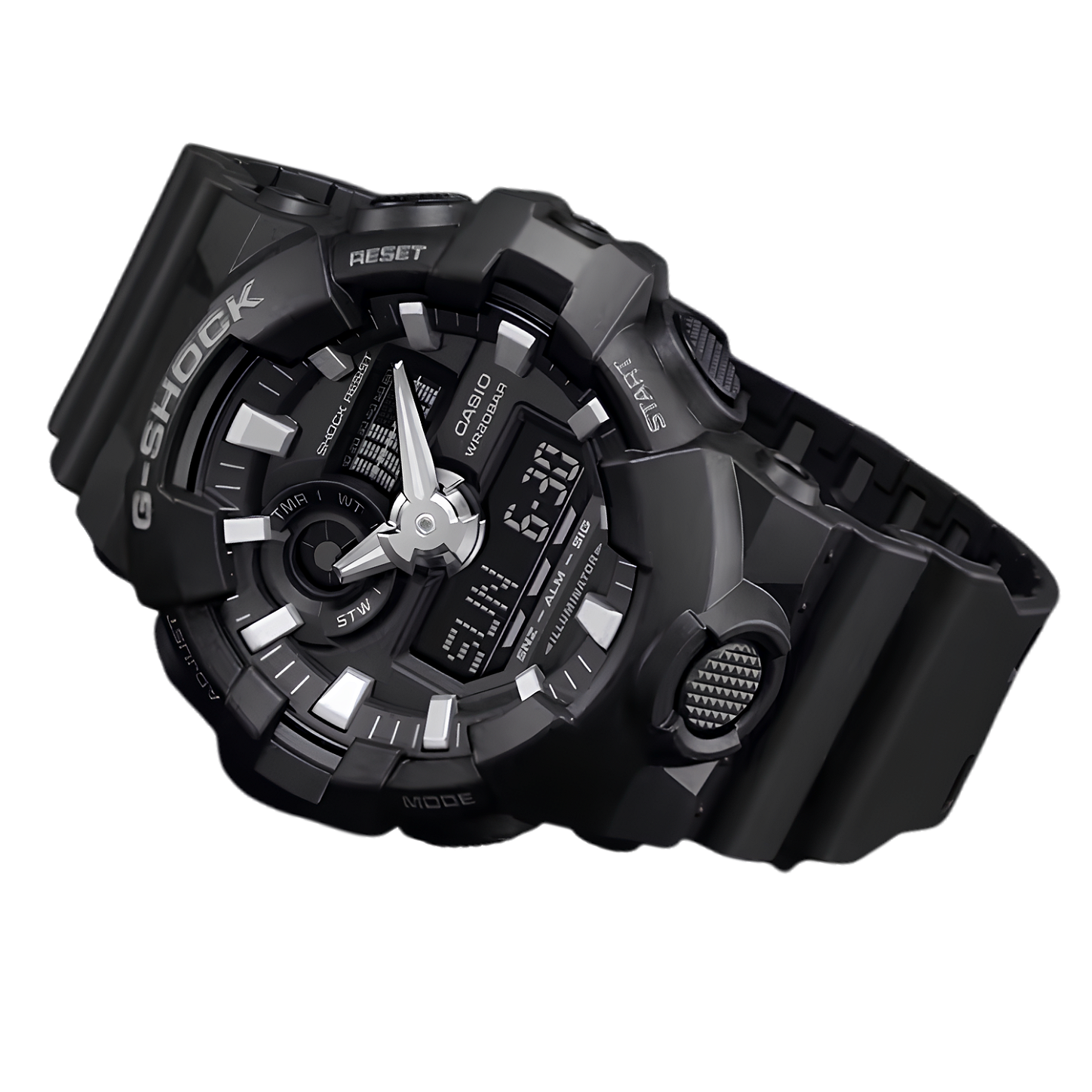 G-Shock GA-700-1BDR Mostrador Preto - Relojoaria Impala - Desde