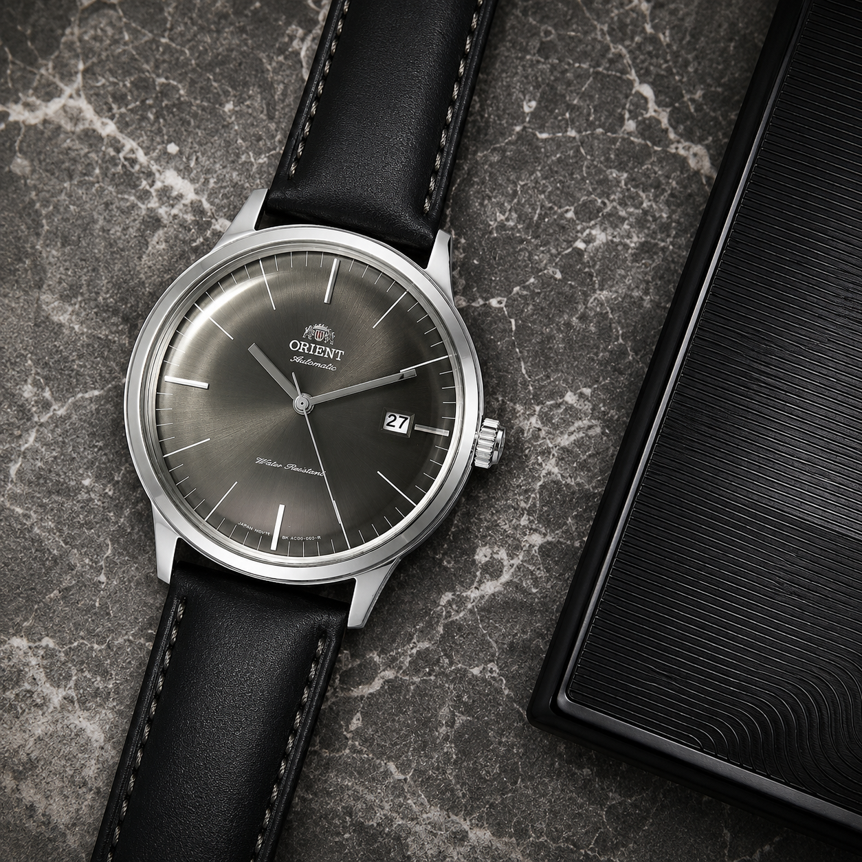 Orient Bambino TAC0000CA0 Automático Clássico Mostrador cinza