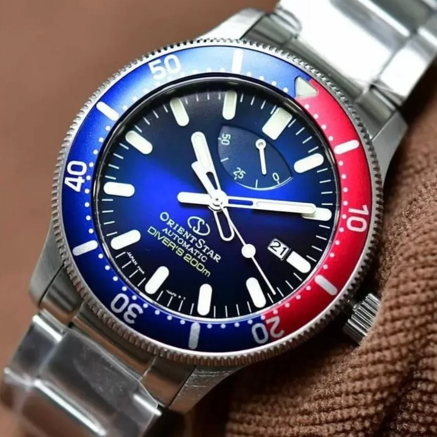 Orient Star Diver Automático Azul RE-AU0306L00B Made in Japan