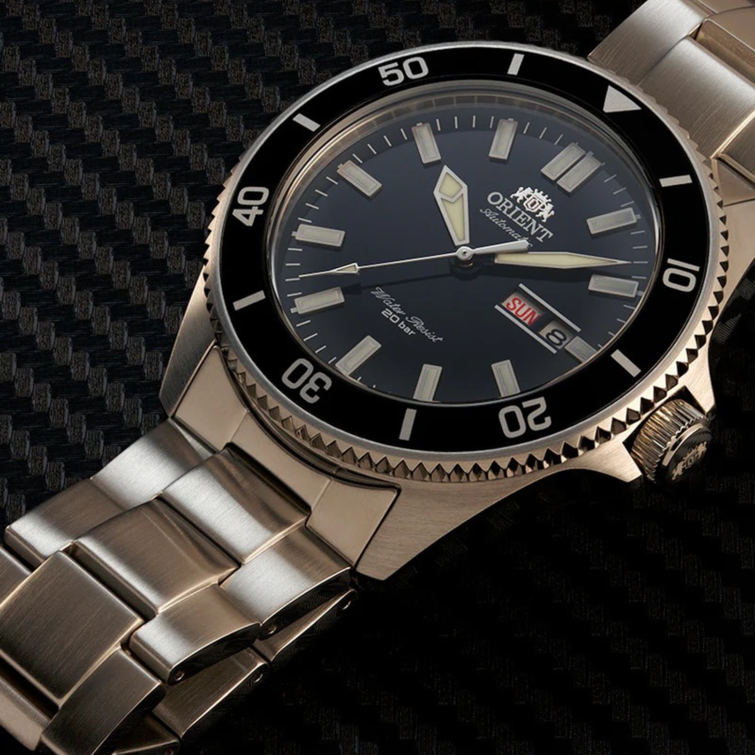 Orient Kanno Automático RA-AA0008B39B Mostrador Preto - Relojoaria