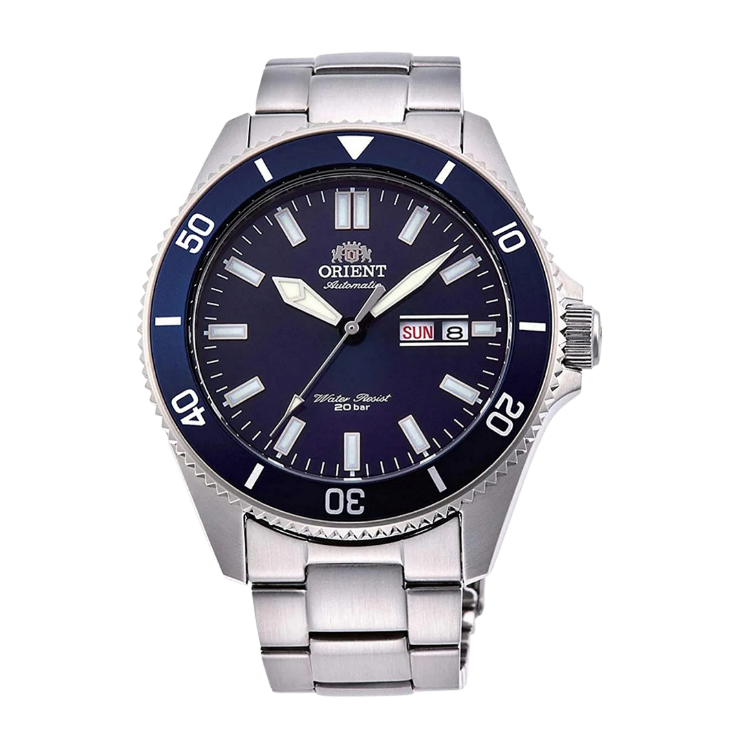 Orient Kanno Automático RA-AA0009L19A Mostrador Azul - Relojoaria