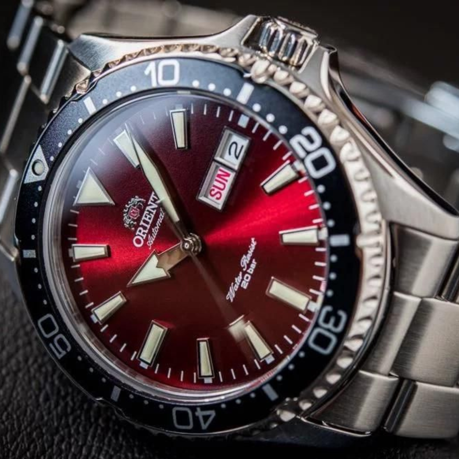 Orient Kamasu RA-AA0003R39B Vermelho Automático - Relojoaria