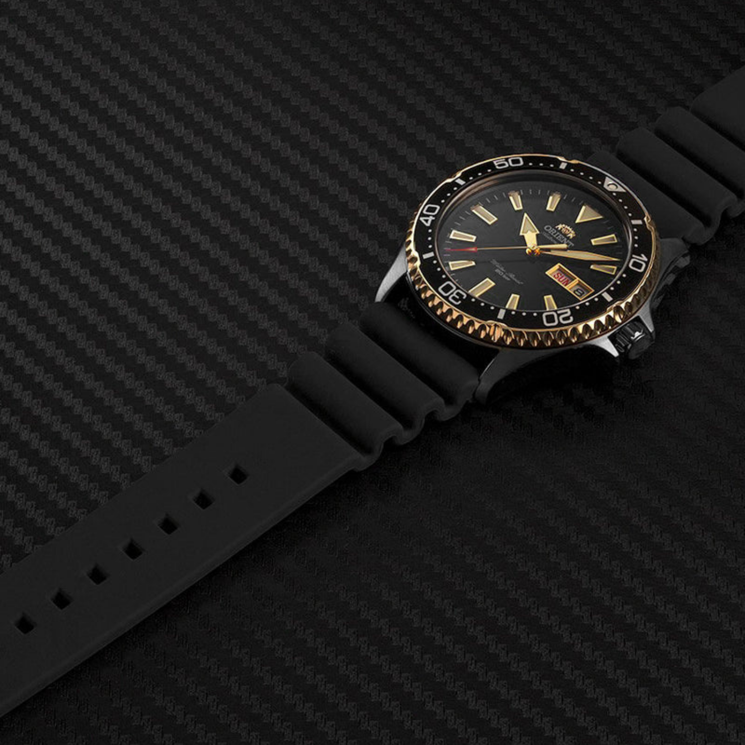 Orient Kamasu RA-AA0005B19A Preto Automático - Relojoaria Impala