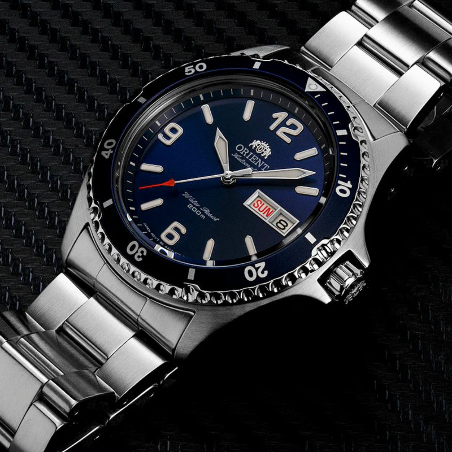 Orient Mako FAA02002D9 Automático Diver Azul - Relojoaria Impala