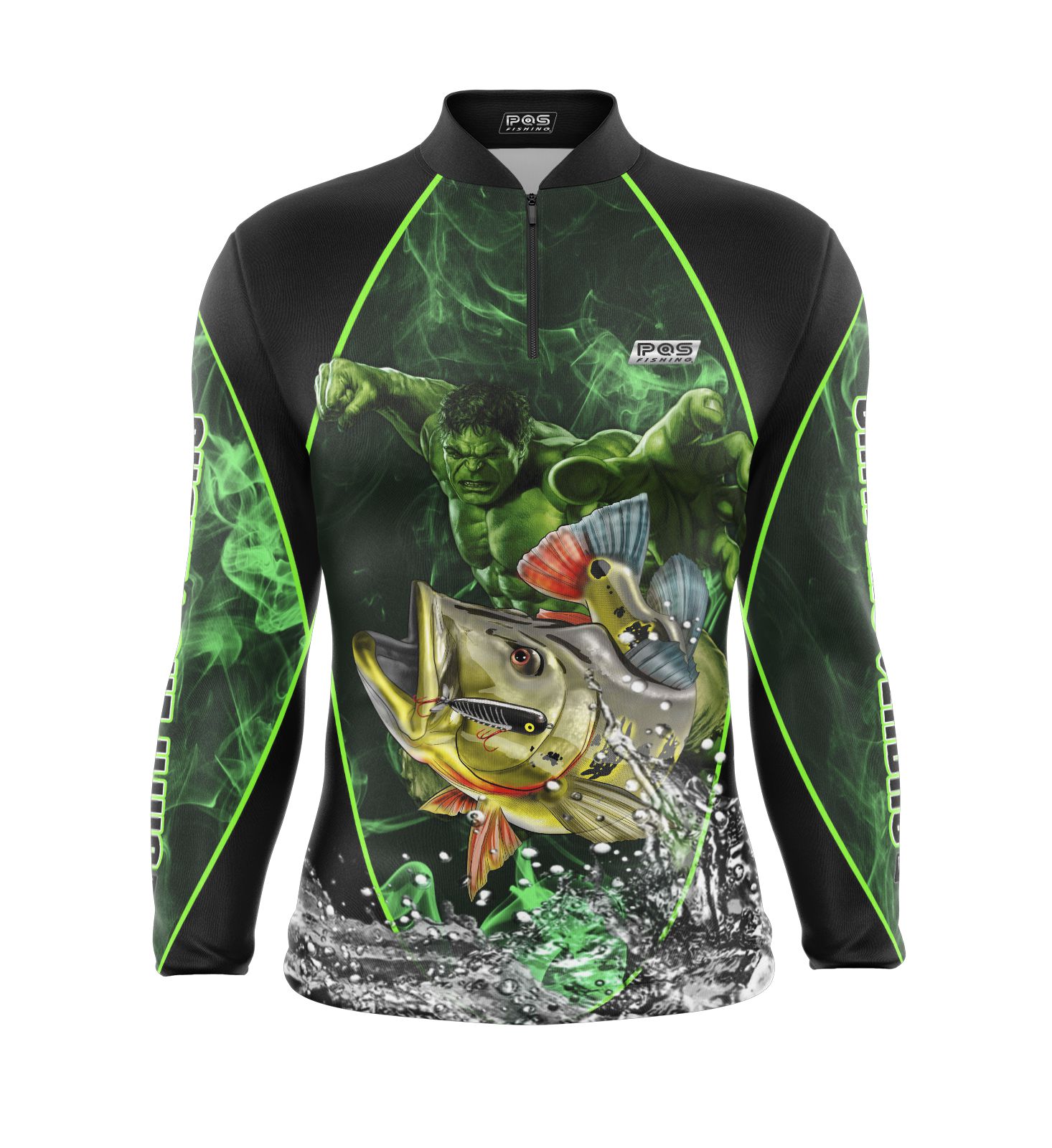 Camisa de Pesca Masculina Traíra Verde | Body Sports