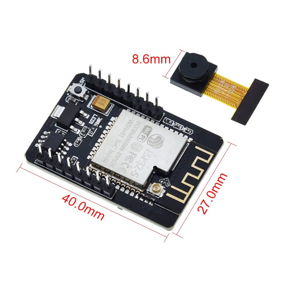 Módulo ESP32 CAM com Câmera OV2640 2MP - Bit Maker - Arduinos, Módulos ...