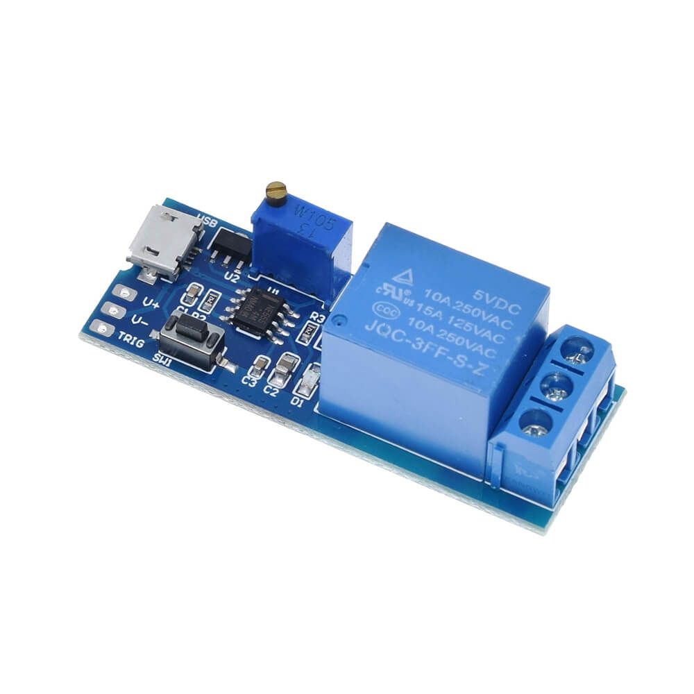 Remote Trigger Micro Usb Relé Temporizador Trigger Micro USB 5V - Bit Maker - Arduino, Robótica ...