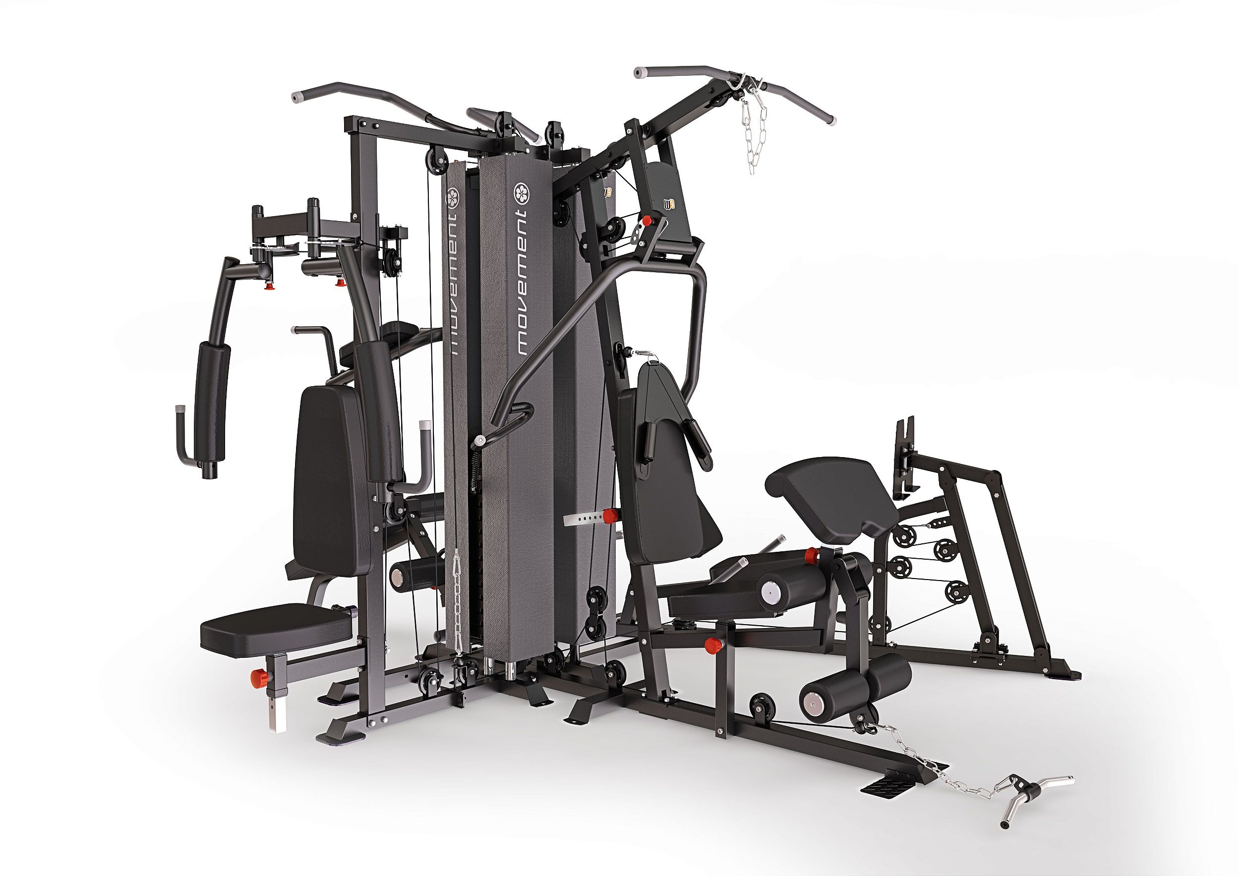 Estação Musculação Movement W9 - Schneiders® Fitness | For Best Performance  | Aparelhos para ginástica e artigos esportivos