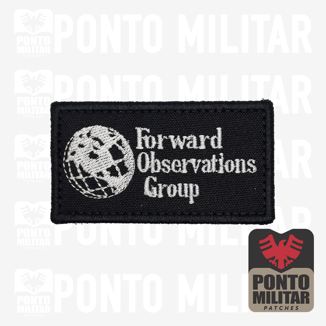 Forward Observations Group FOG Corporate Patch Bordado - Ponto ...