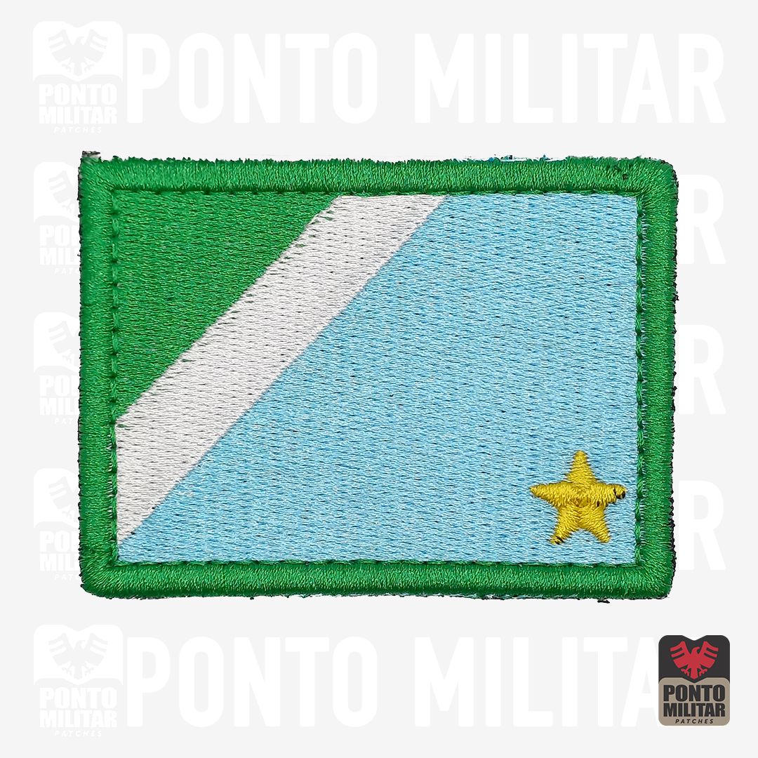 Ranger - Patch Bordado Atack Militar Bandeira do Rio Grande do Sul