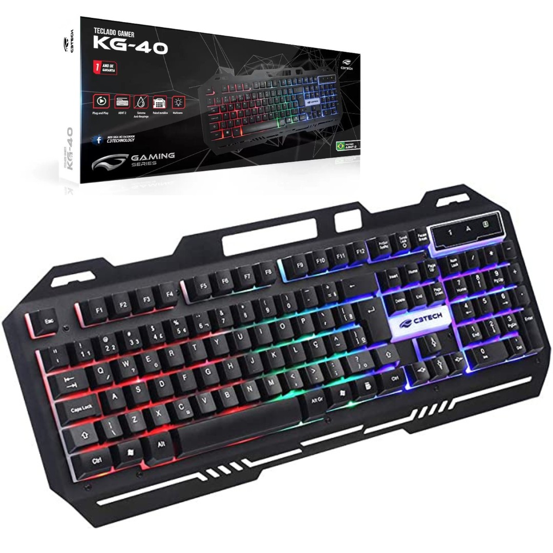 Teclados Gamer - Menor Preço do Brasil