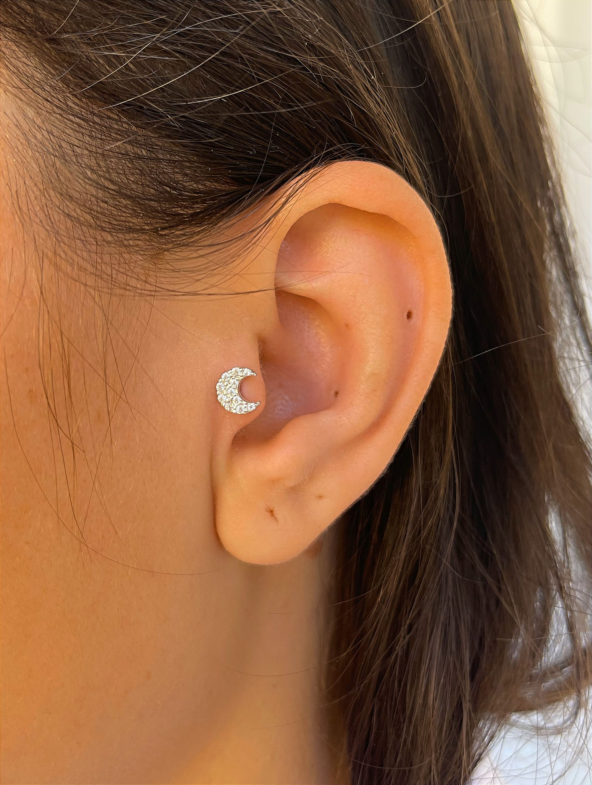 Amanhecer  Tragus Hoop Piercing – Luna Joyeria