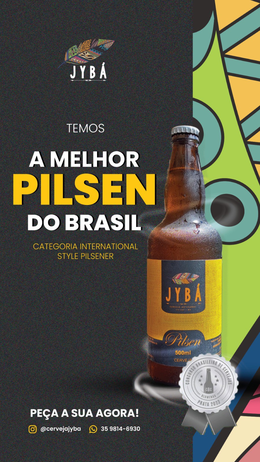 A MELHOR PILSEN DO BRASIL CERVEJA JYBÁ - ***GARANTA SUA JYBÁ AGORA!!!***