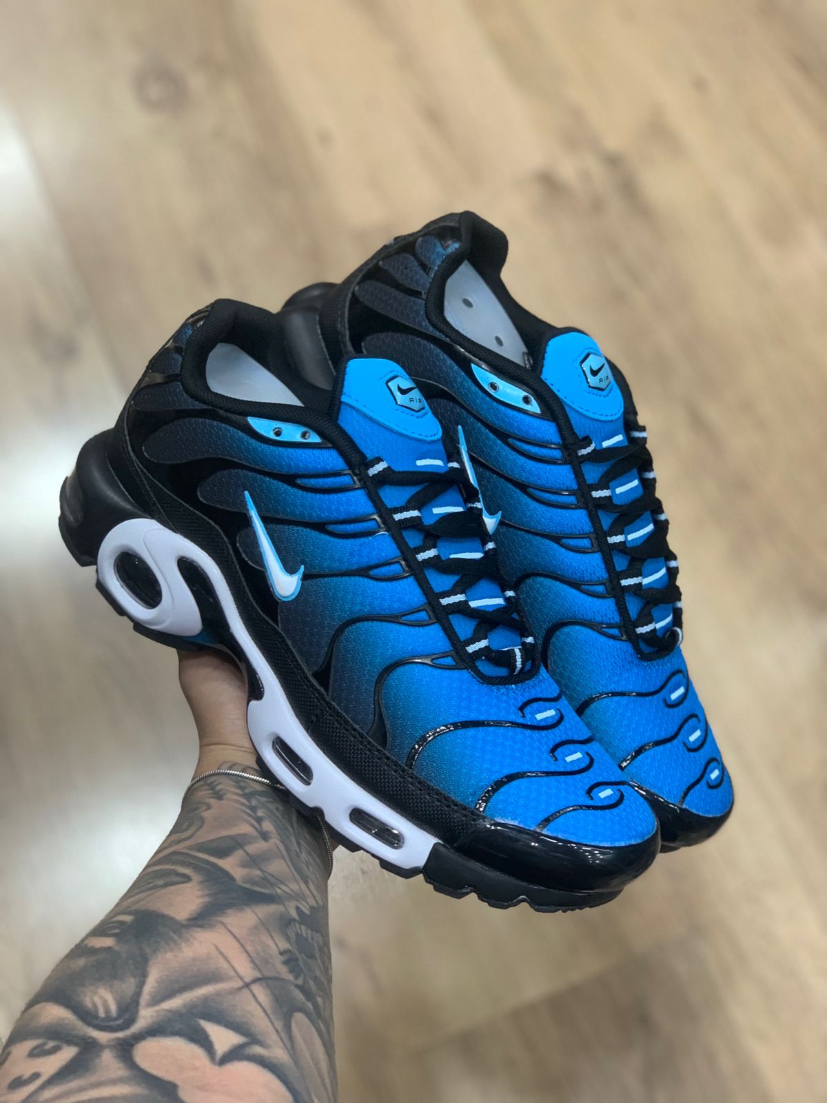 Nike air max plus tn azul sale