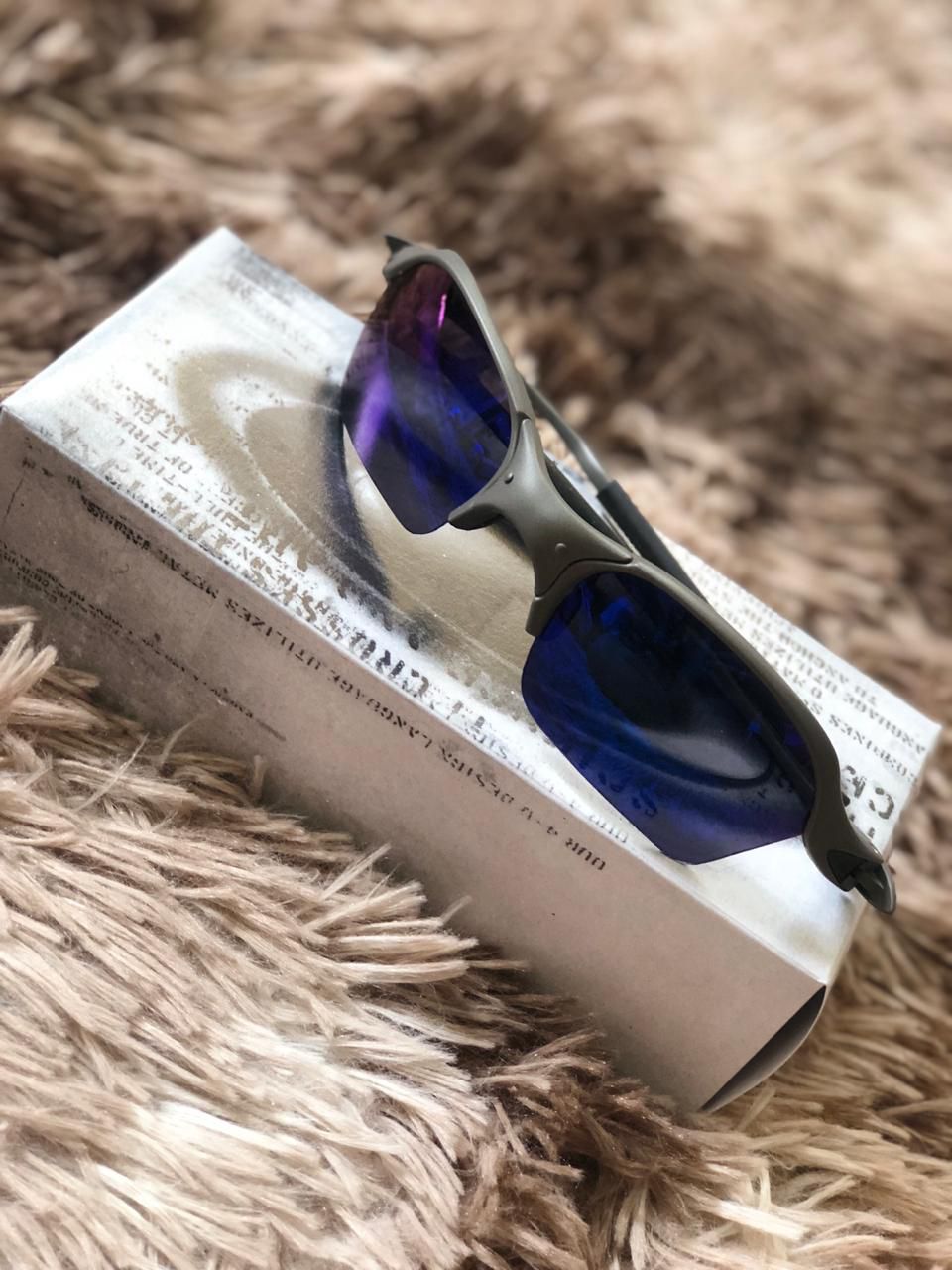 Oculos Oakley Romeo 2 Lente Azul Escura Frete Gratis Outlet Magrinho Os Melhores Precos so Aqui