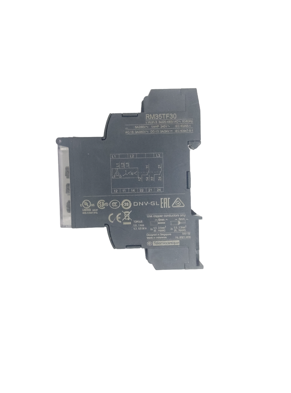 Rele de Controle e Medição RM35TF30 SCHNEIDER EquipaIndustria