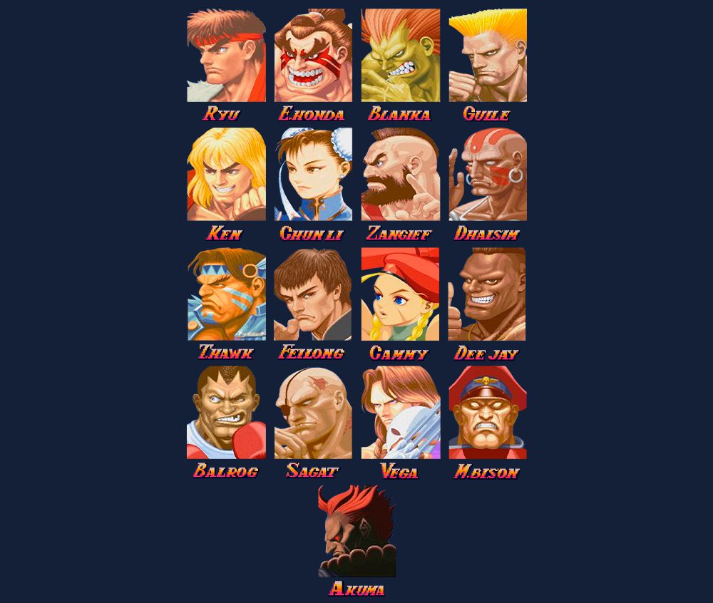 Super Street Fighter II - Ken Vs Vega 