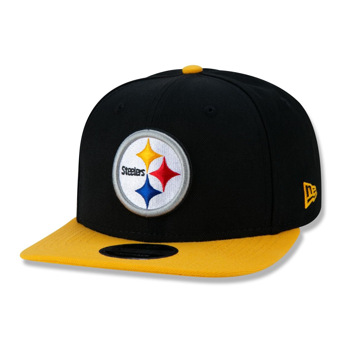 Boné New Era Pittsburgh Steelers 950 Classic Team Aba Reta - FIRST DOWN -  Produtos Futebol Americano NFL