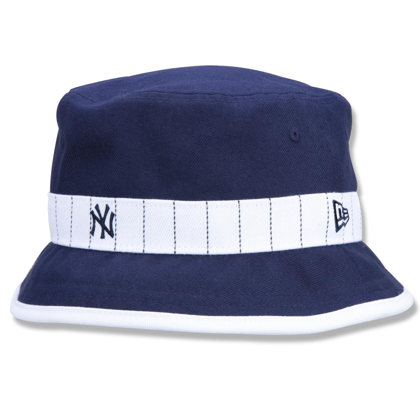 Chapéu Bucket New Era New York Yankees MLB Core Stripe - FIRST DOWN -  Produtos Futebol Americano NFL