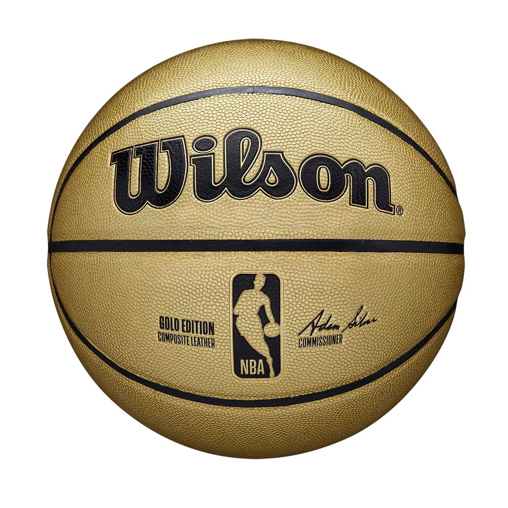 Bola de Basquete Wilson NBA Gold Edition Tamanho 7 - FIRST DOWN - Produtos  Futebol Americano NFL