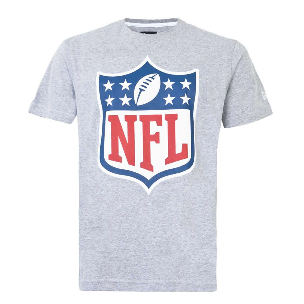 Camiseta New Era NFL Futebol Americano Basica Cinza