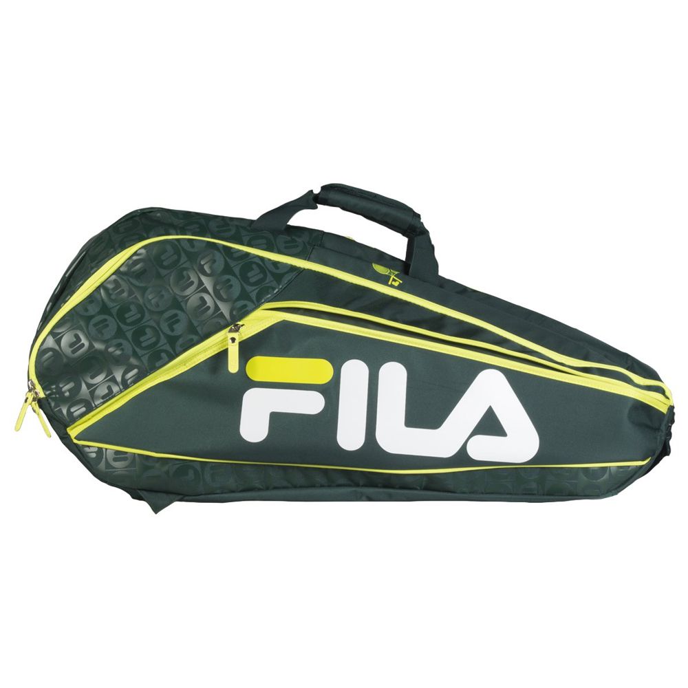 Raqueteira de Tenis Fila Champion Verde FIRST DOWN Produtos