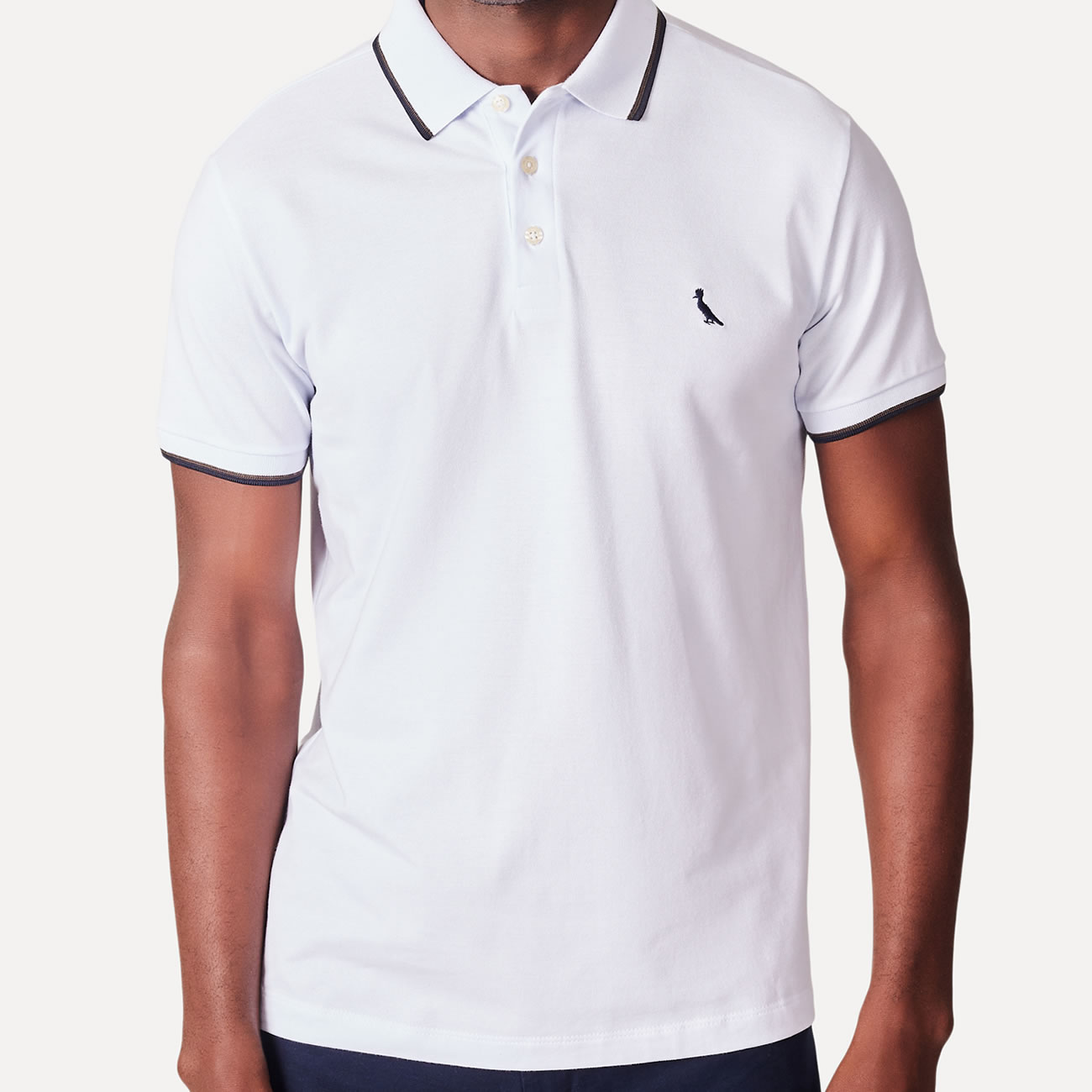 Camisa Polo Reserva Friso Duplo Masculina Branca - FIRST DOWN ...