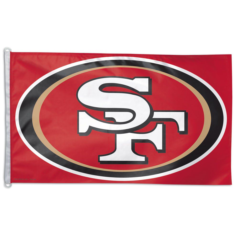 Bandeira Grande 90x150 NFL San Francisco 49ers - FIRST DOWN