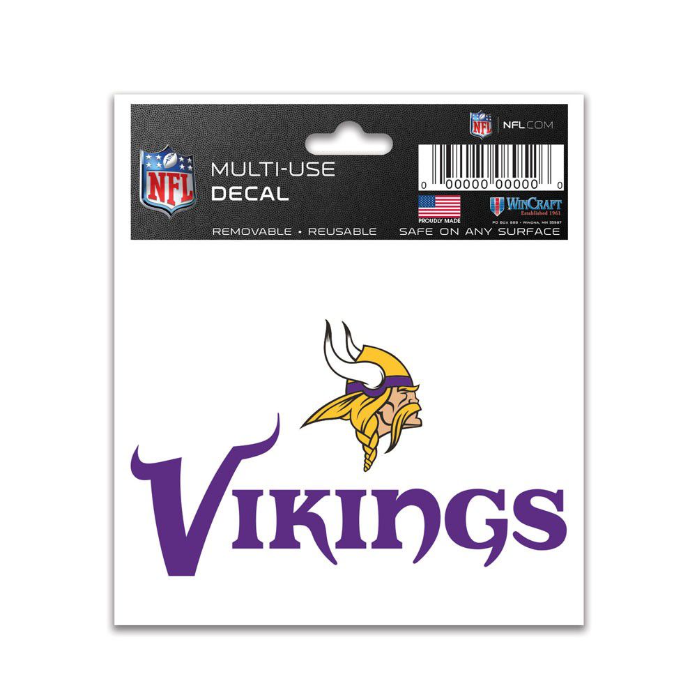 Adesivo Multi Uso MINNESOTA VIKINGS - NFL - FIRST DOWN - Produtos