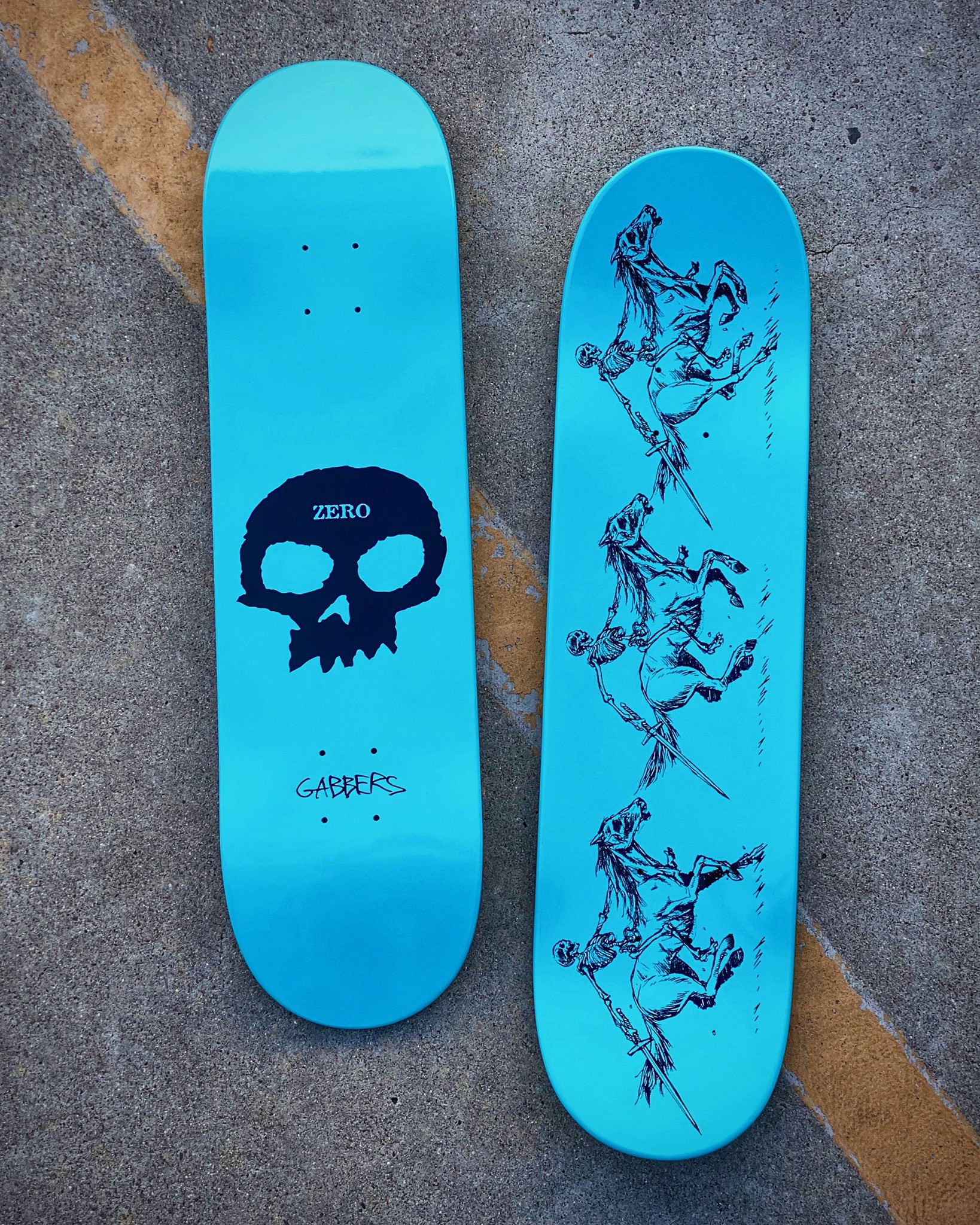 Shape Maple Zero Skateboard 8.25" Gabbers Signature + Lixa Jessup Virtual Skate Shop A Skate