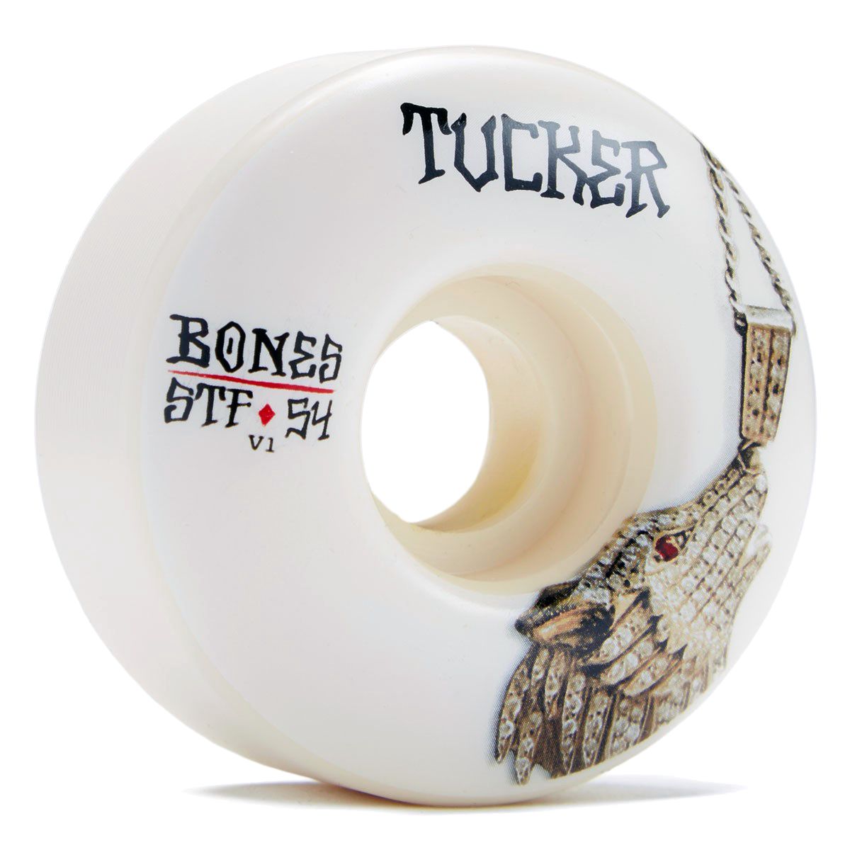 BONES WHEELS PRO STF Skateboard Wheels Tucker Big Fish 52mm V1 Standard  103A 4pk - BONES WHEELS
