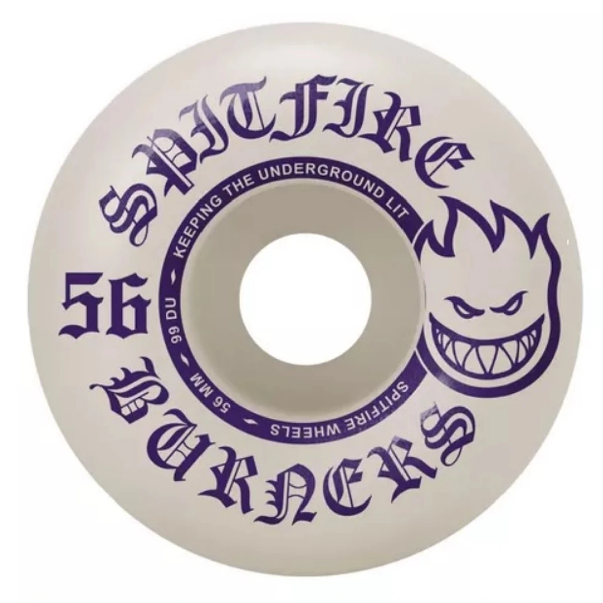 Vintage Spitfire Trujillo Parkburners54紫 Rodas Spitfire 56mm Burner 99A Roxo Alta Performance - Virtual