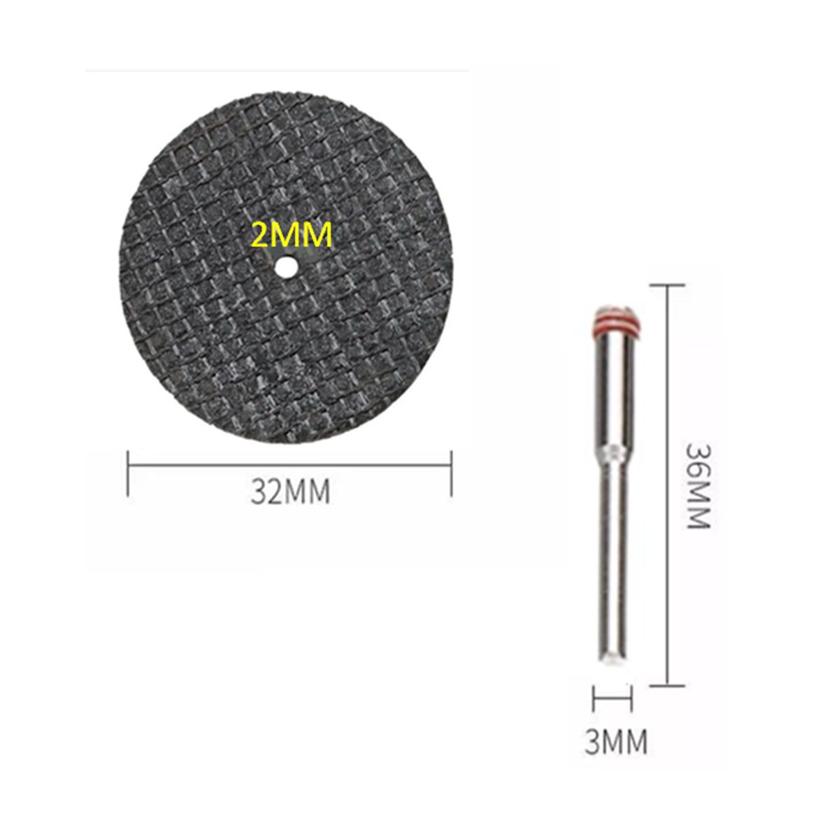 Retifica Corte Kit 25 Discos Corte Mini Retifica Com Fibra De Vidro 32mm - Atena Mix ...