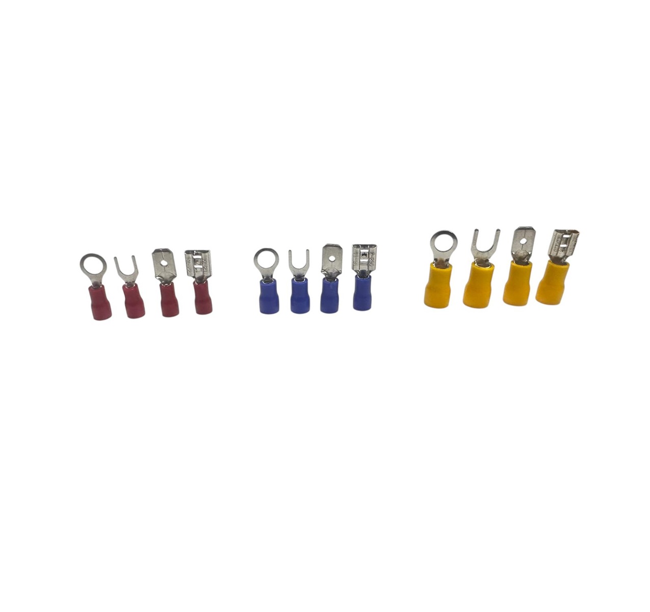 5692 R Kit 240 pçs Terminais Elétricos Olhal, Garfo, Macho E Fêmea - Atena Mix ...