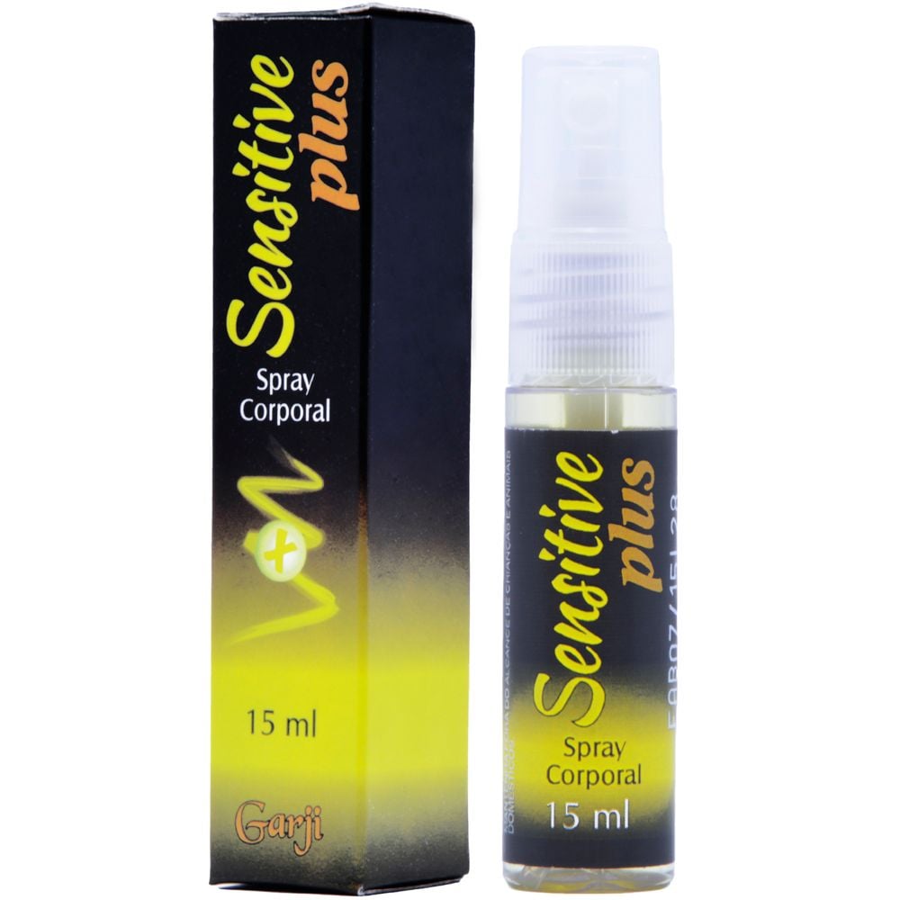 Anestésico Anal Silicone Concentrado Sensitive Spray 15 Ml Sex Shop