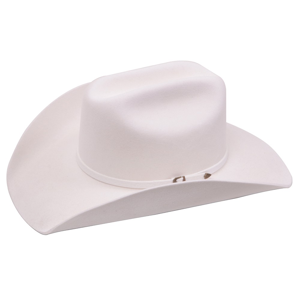 Chapéu Country Branco Modelo Montana Unissex - Chapéu Premium | Top Hats!