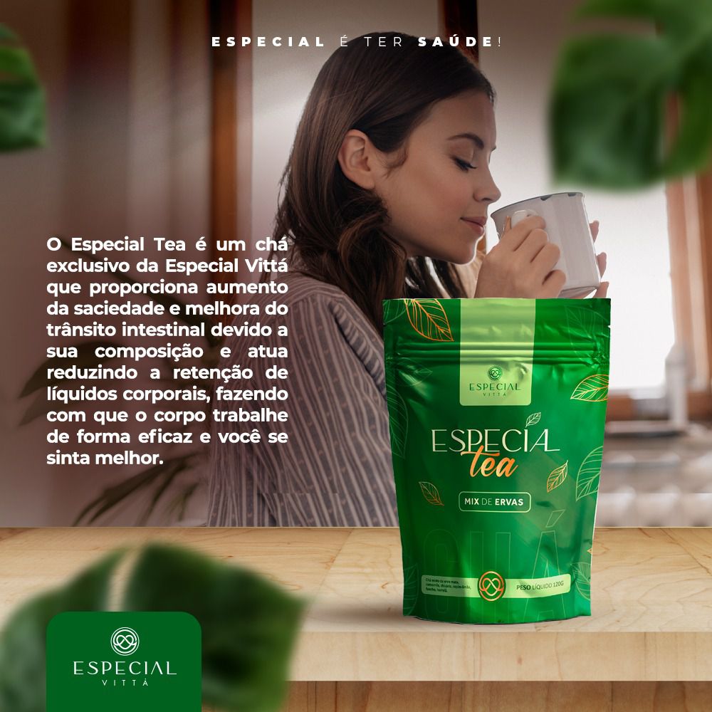 ESPECIAL TEA ( PACOTE 120g) - Especial Vittá