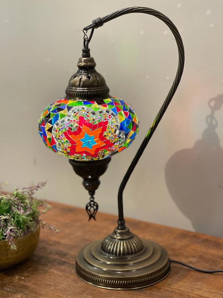 Luminária Turca - Abajur - Pendente G - Colorida Estrela - Marrocos For You  | Decoração e Vestuário - Étnico