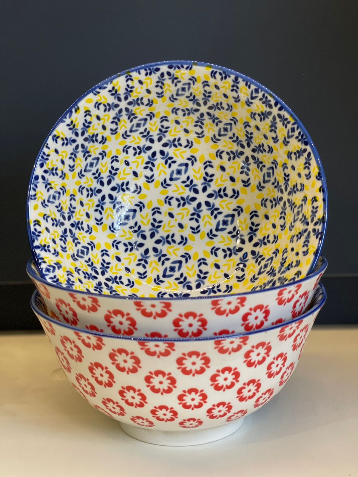 Bowl - Cerâmica - Colorido - Tamanho Grande - Marrocos For You | Decoração  e Vestuário - Étnico