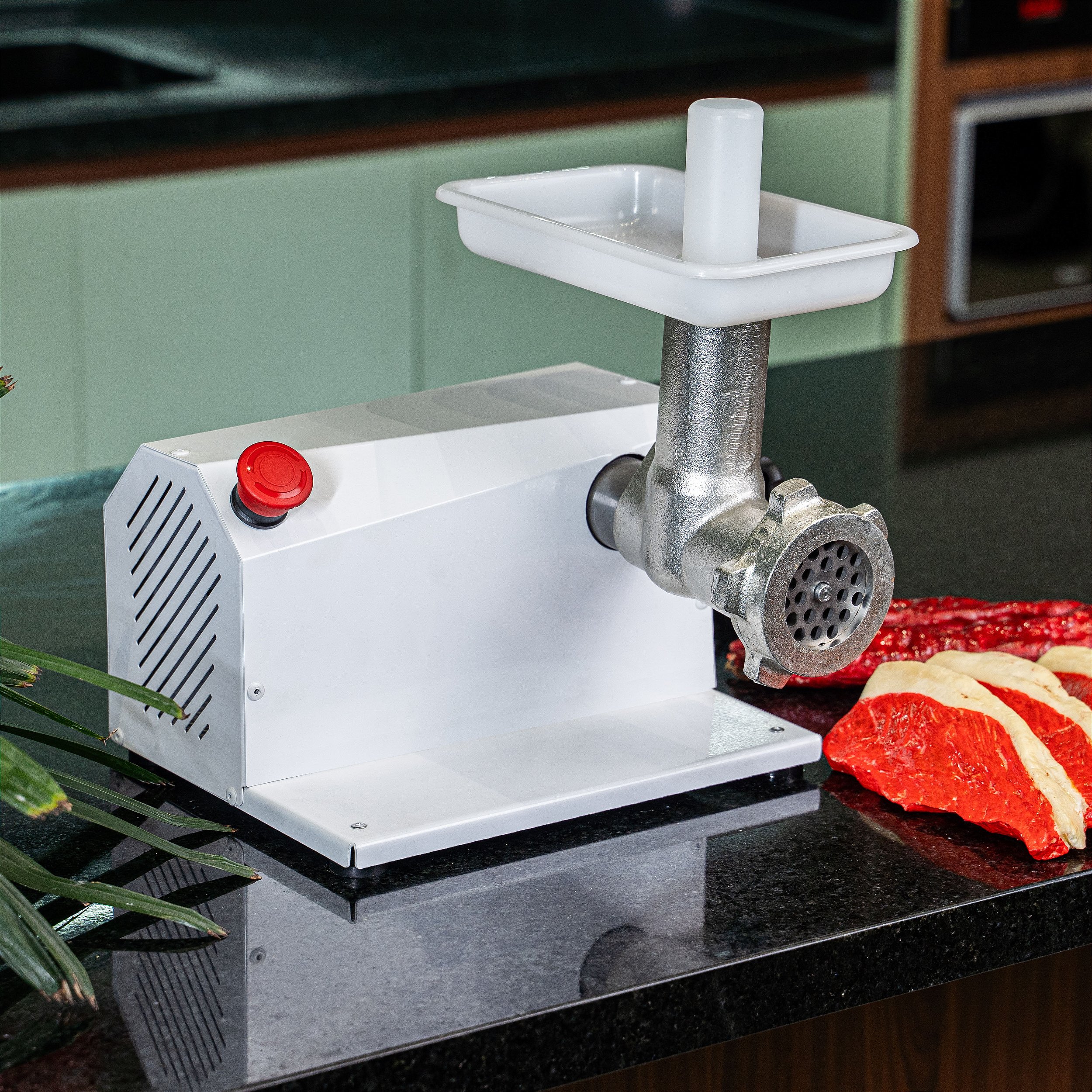 Moedor de Carne Elétrico Bivolt - SARO Equipamentos - Site Oficial