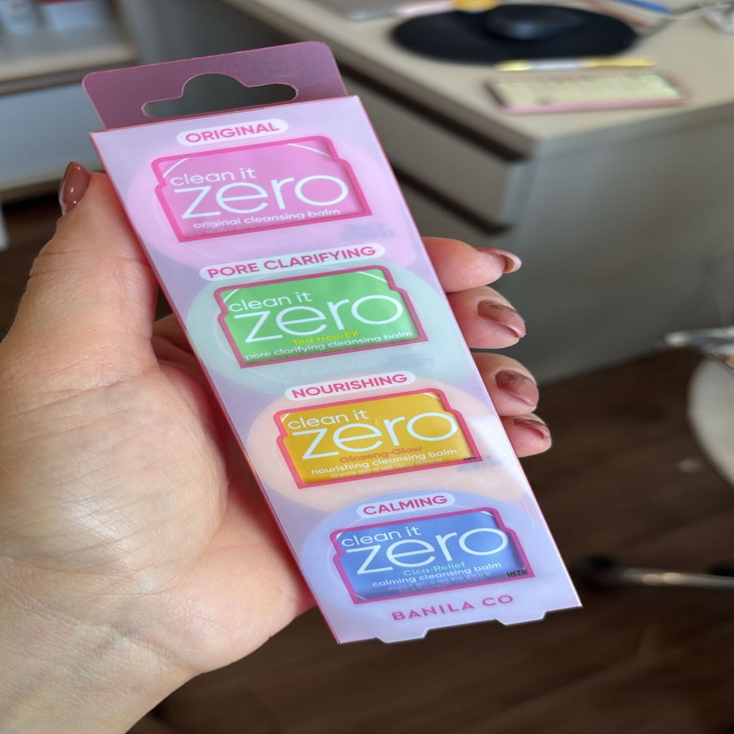 Banila Co Clean it Zero Kit Cleansing Balm Travel Size (4 Itens