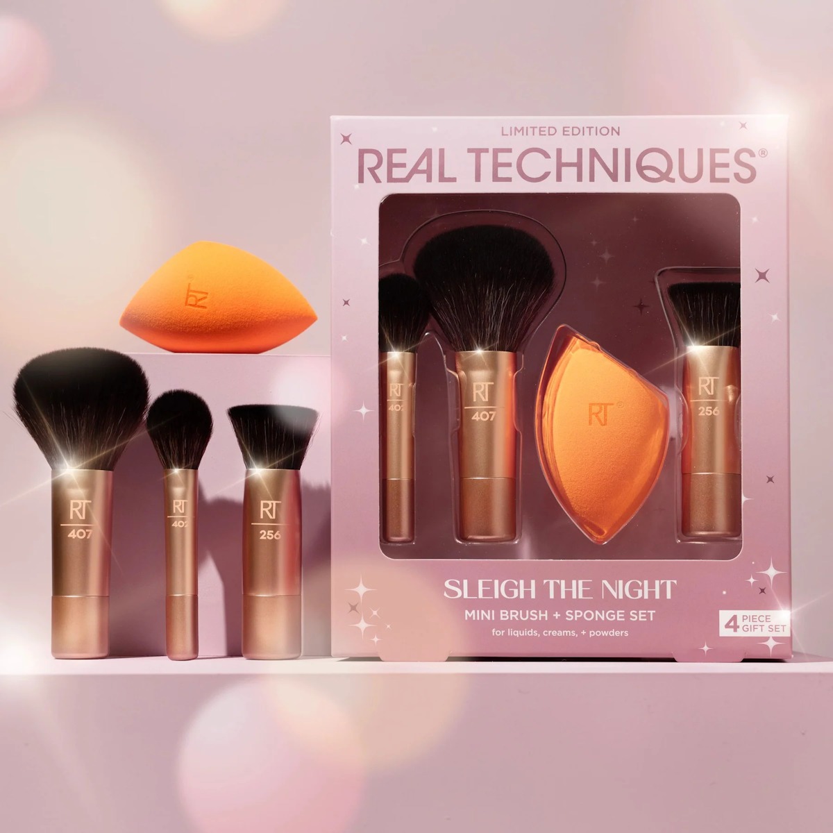 その他 real techniques Real Techniques Escova energética Big Blends + kit de puff de