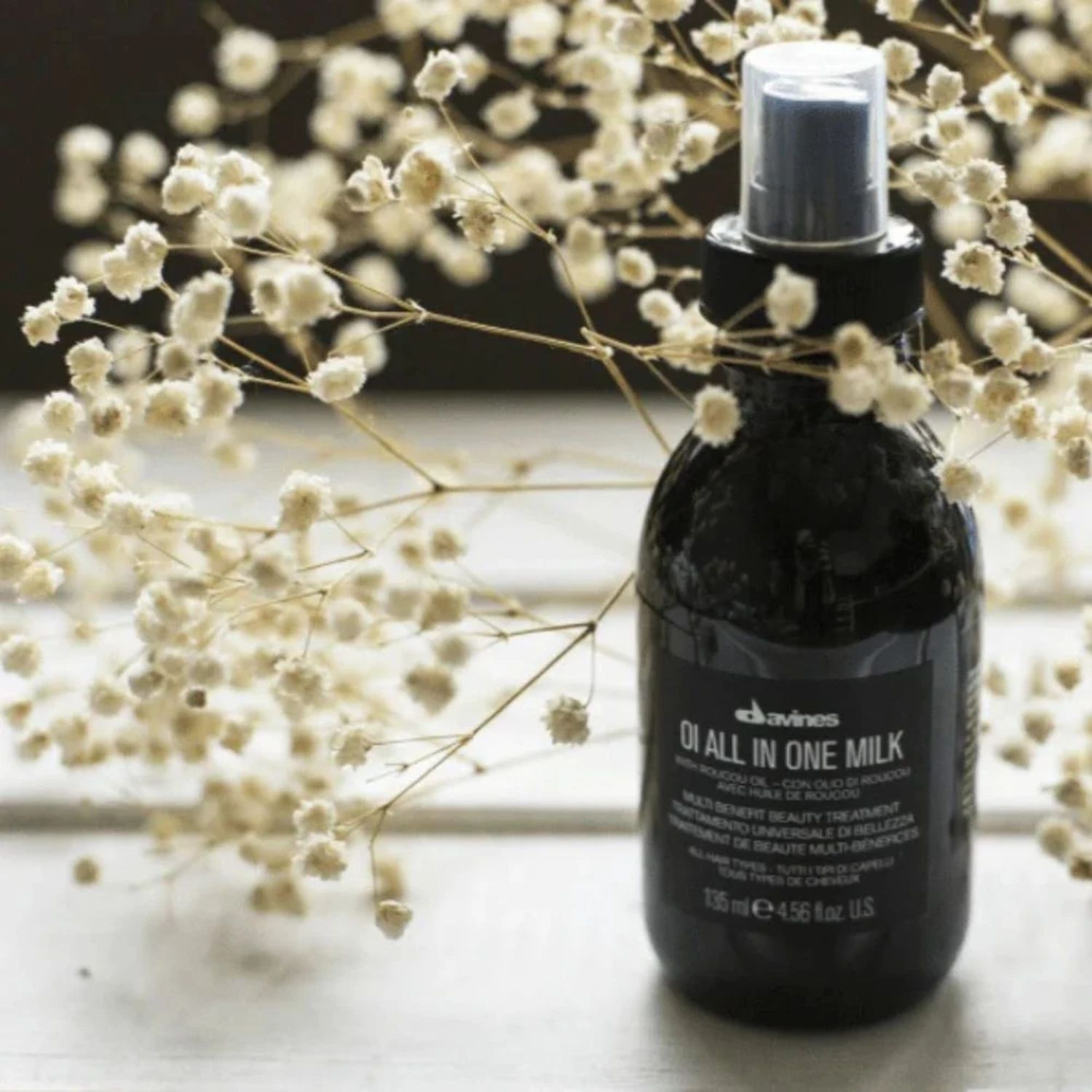 Davines OI Leave-in Multibenefícios Milk 135 ml - Cosméticos LC