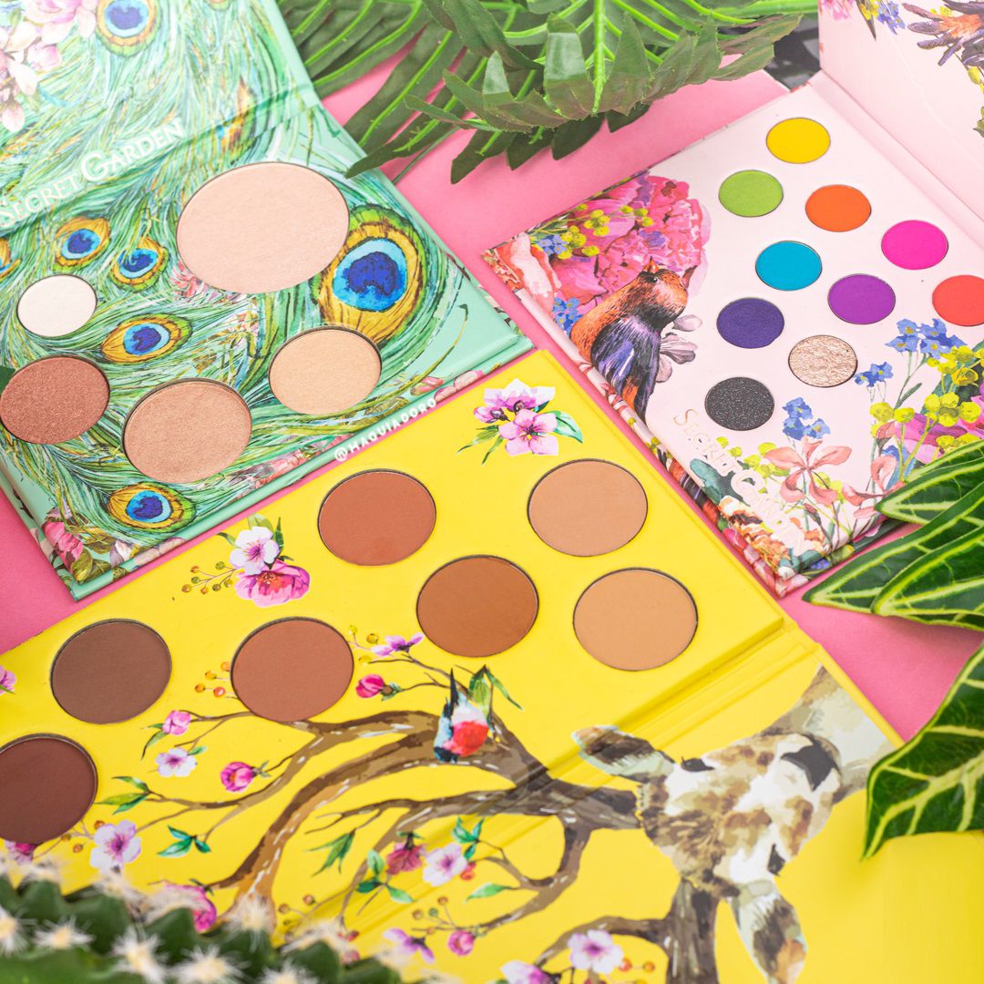 Dalla - Kit Secret Garden Sombra Iluminador E Contorno