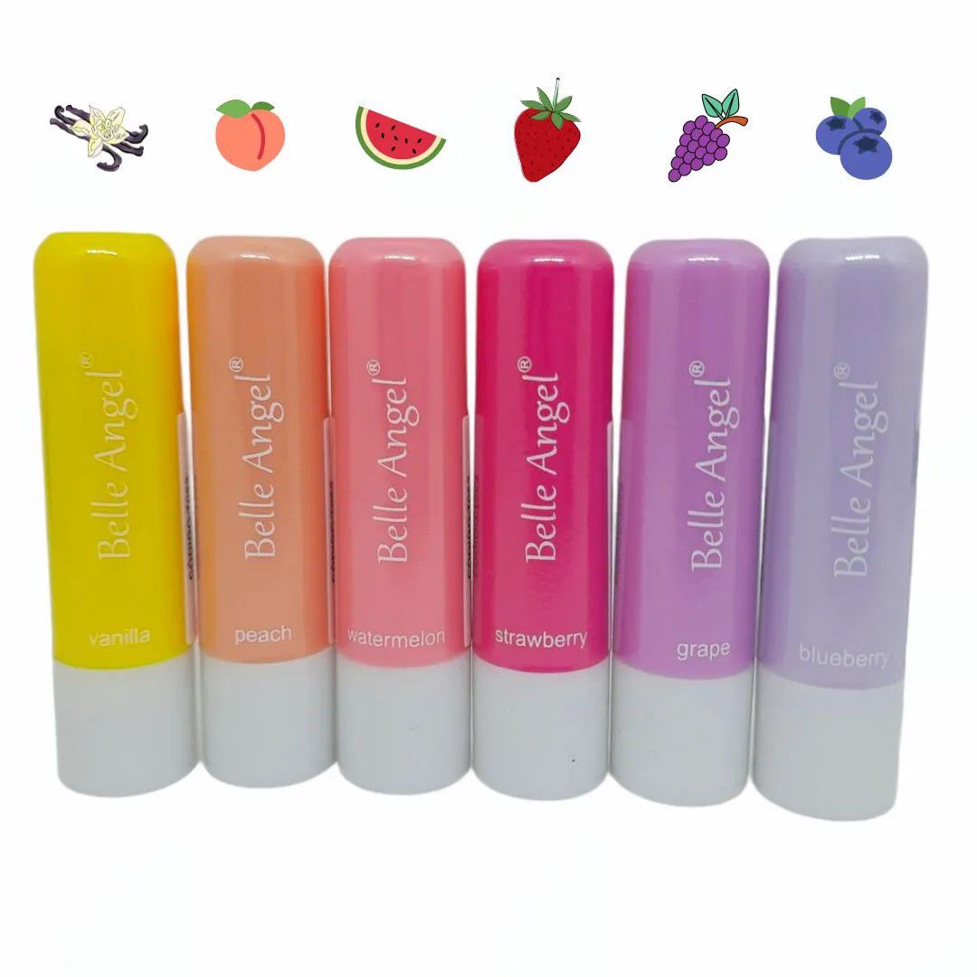 Lip Balm Frutas Hidratante Labial em Atacado Belle Angel Box C/24 Un